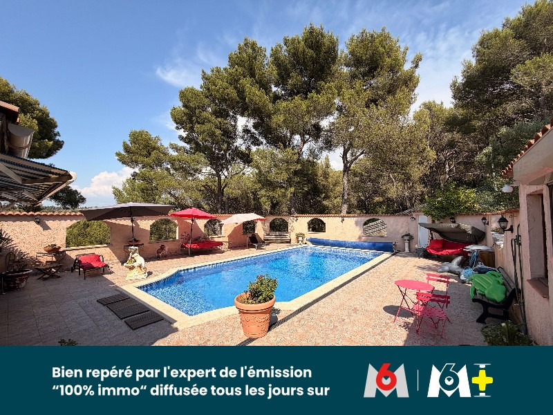 SEPTEME - Double VILLA vue sur vallee avec piscine