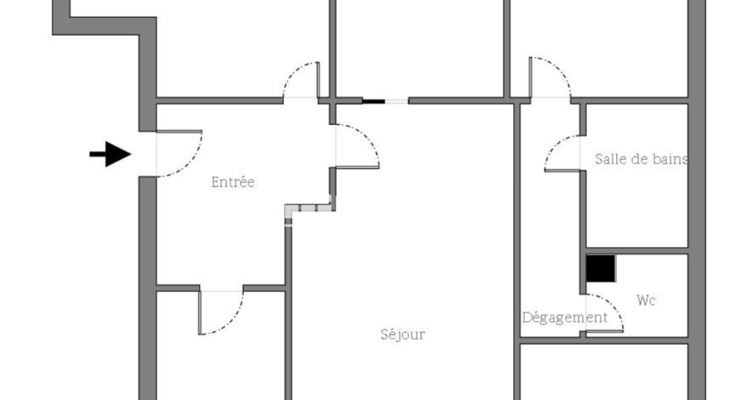 VILLENEUVE LA GARENNE / MAIRIE - 5 PIECES
