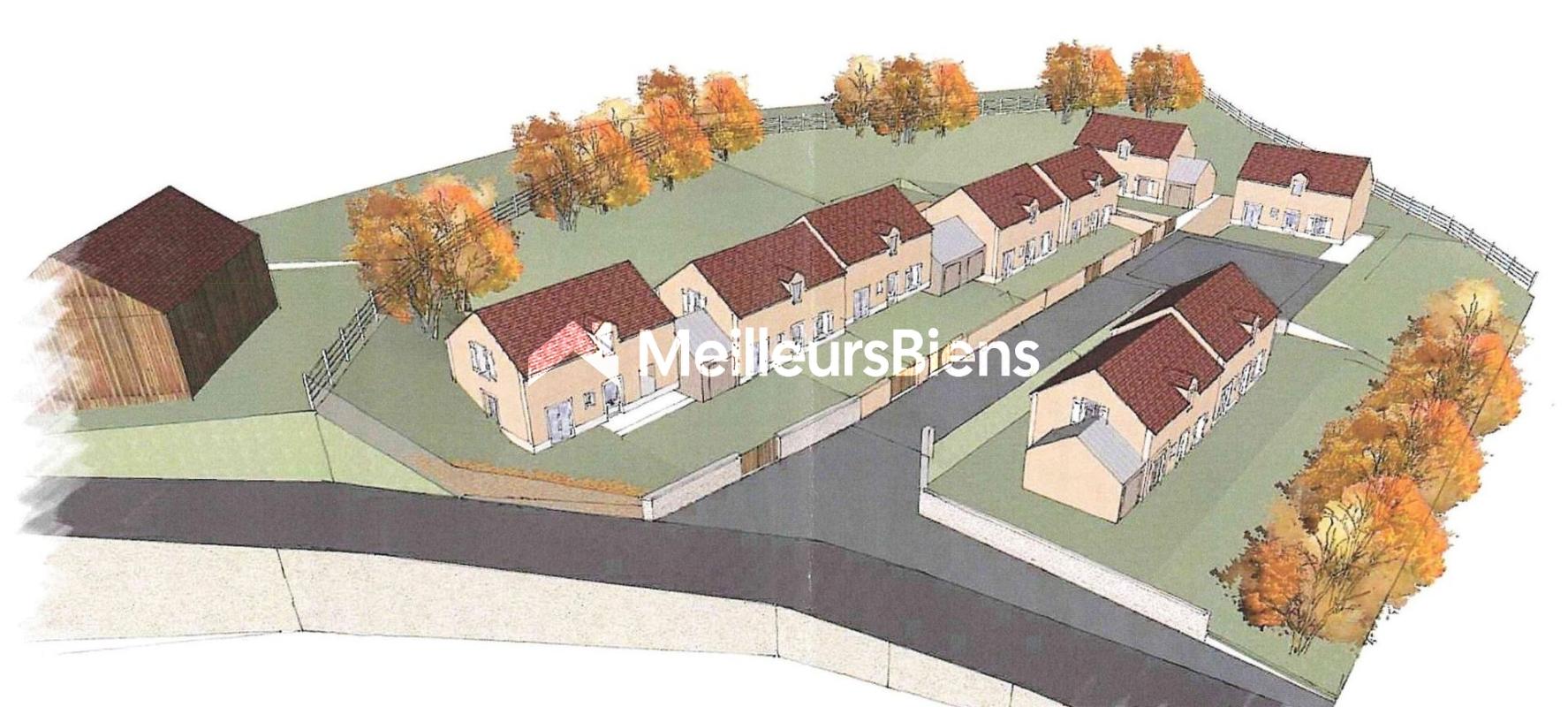 Buhy (95) : terrain de 5 497 m² avec permis d'aménager 9 lots