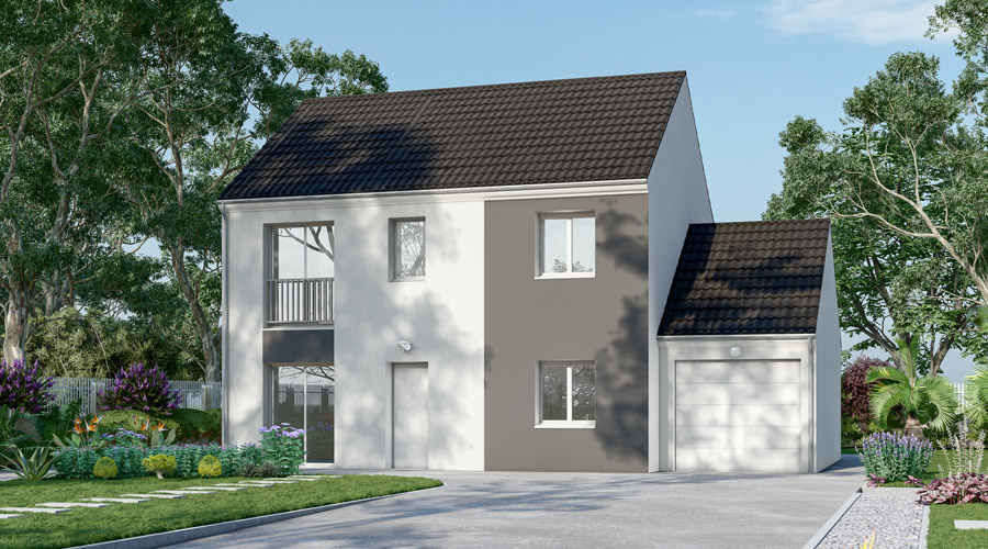MAISON INDIVIDUELLE 110,07 m² à SAINT GERMAIN SUR MORIN
