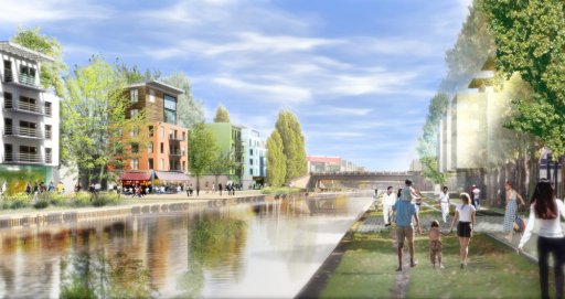 T4 VUE SUR LE CANAL DE L OURCQ, - RETOUR DE LOT DANS RESIDENCE LIVREE !!