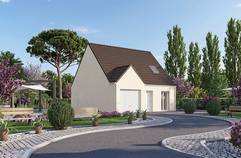 MAISON INDIVIDUELLE 76,84 m² à VALENTON