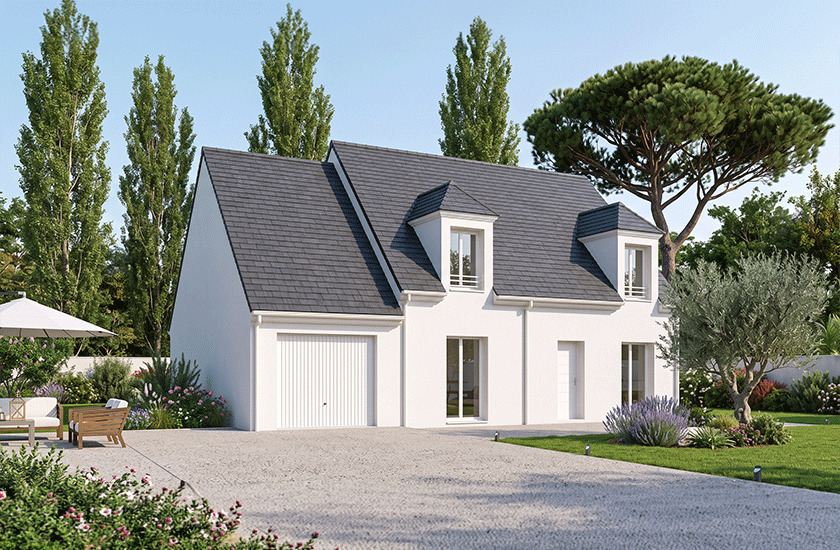 MAISON INDIVIDUELLE 107,82 m² à BOISSY LE CUTTE