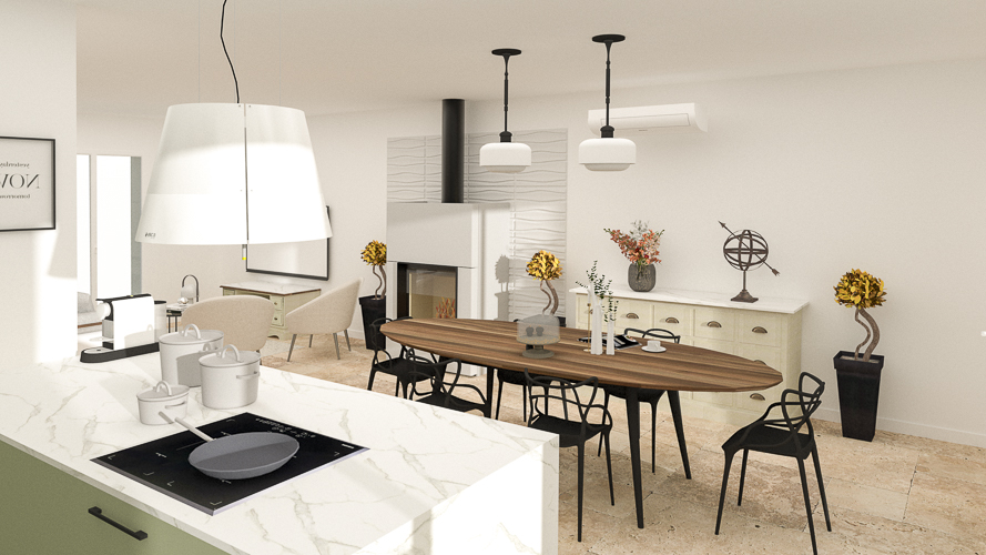 MAISON INDIVIDUELLE 91,38 m² à JUZIERS