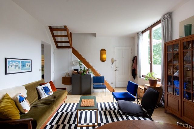 Appartement À Vendre Duplex 4 pièces avec cheminée et jardin privatif de 315 m² à Champigny-sur-Marne dans un environnement calme et recherché