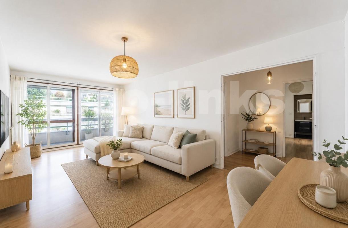 CHARENTON ECOLES - Grand 3 pièces de 71 m2 - Etage élevé - balcon