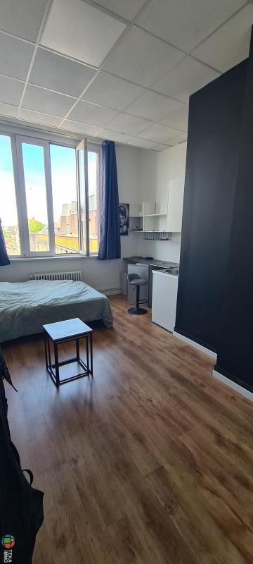 A louer  à Roubaix, chambre meublée de 18.67m2 en colocation avec douche et WC privatifs