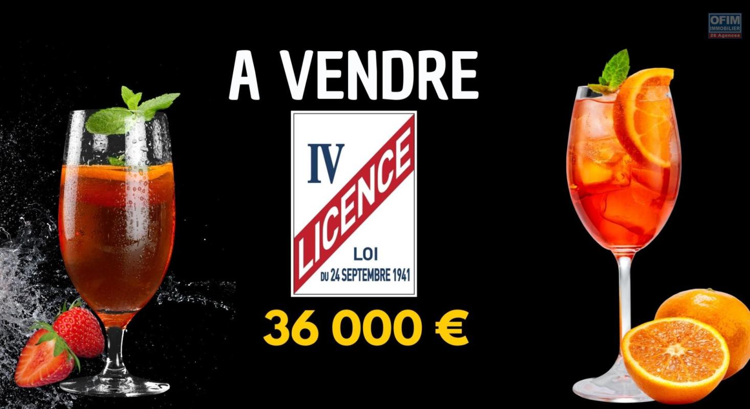 Licence IV à vendre – Transférable sur toute l'île de La Réunion – 36 000 €