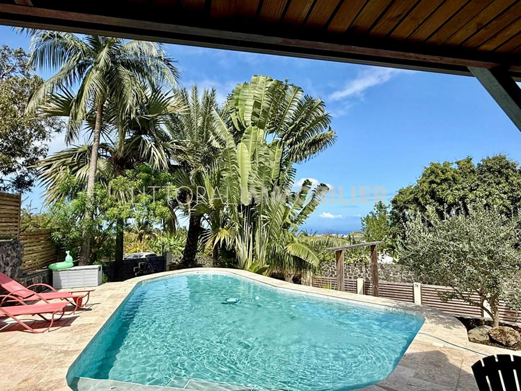 Villa T5 avec piscine et vue mer à La Possession