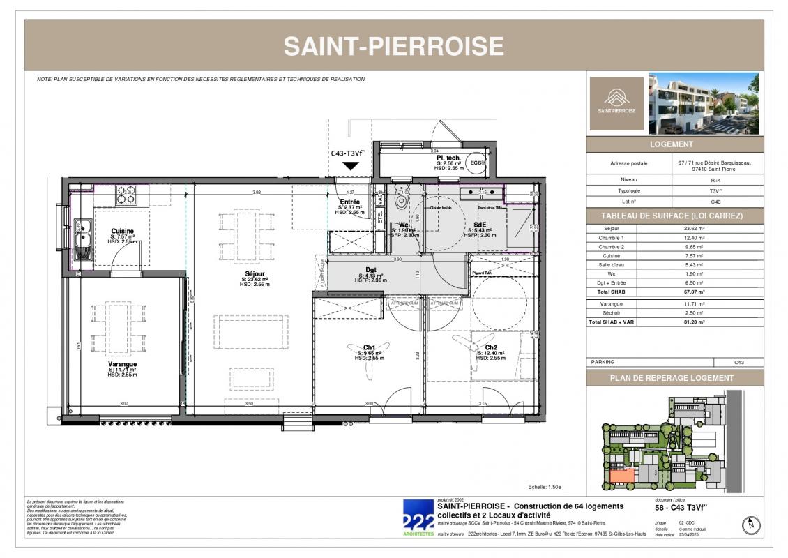Moderne Maisons d'Hôtes Quartier 